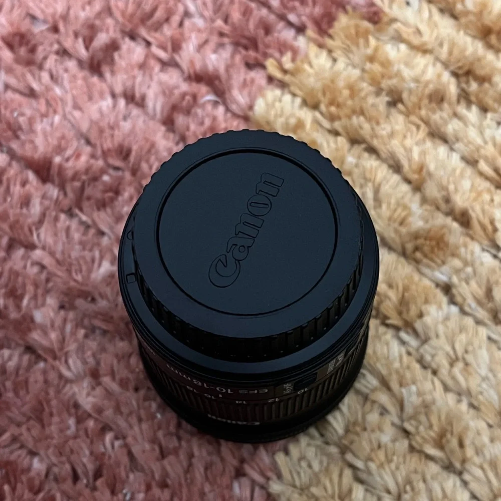 Canon EFS 10-18mm STM Lens